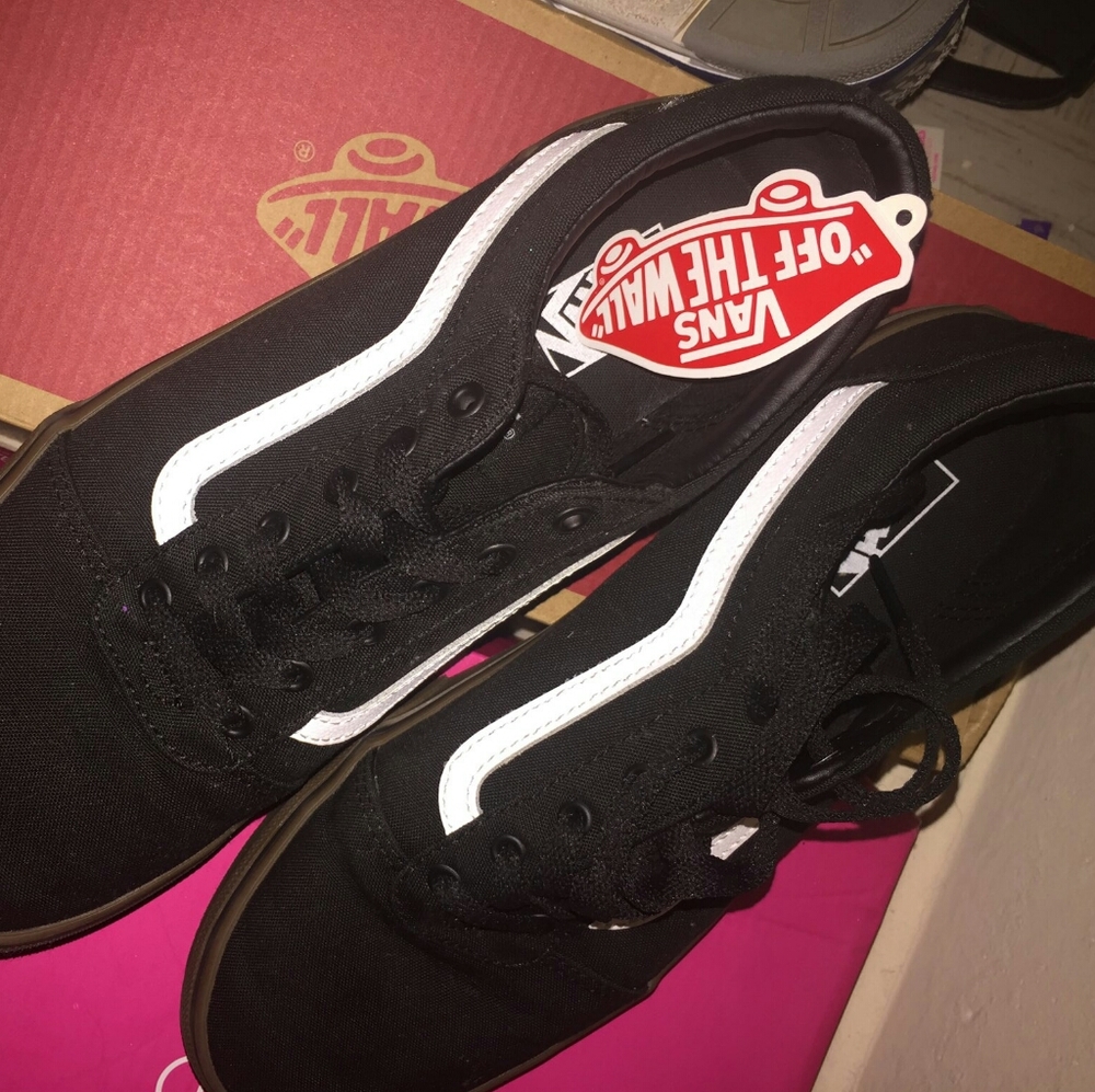 Ward Vans Canvas Black gum